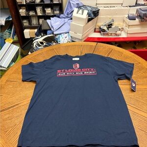 New with Tags St. Louis City Navy Blue T-Shirt